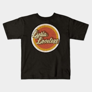 circle vintage Lydia Loveless Kids T-Shirt